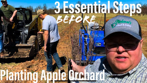 3 Steps we take before Planting new orchard!
