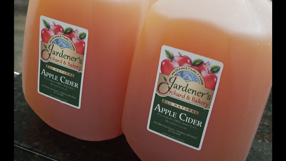 The First Apple Cider of the Season is Here!